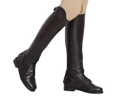 TuffRider® Ladies' Starter Back-Zip Field Boots in Synthetic Leather