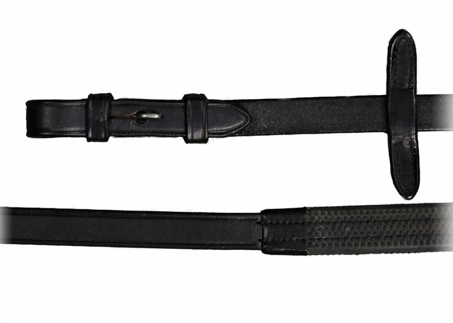 Vespucci Rubber Reins with Hook Studs