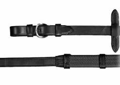 Vespucci Rubber Reins with Stops and Buckle Ends