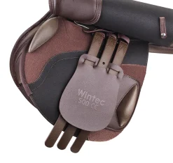 Wintec 500 Close Contact Saddle with Flocked Panels
