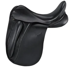 Wolfgang Signature Solo Dressage Saddle in Smooth Leather by Custom Saddlery